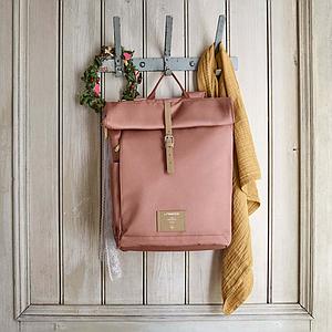 Sac à dos à langer ROLLTOP Laessig cinnamon
