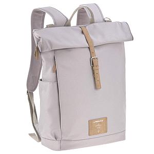 Sac à dos à langer ROLLTOP Laessig gris