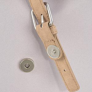 Sac à dos à langer ROLLTOP Laessig gris