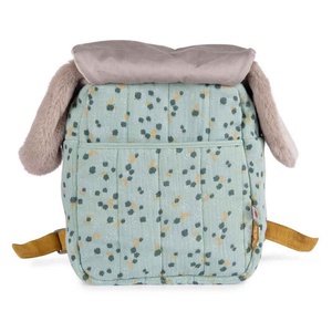 Sac à dos lapin TROIS PETITS LAPINS Moulin Roty sauge