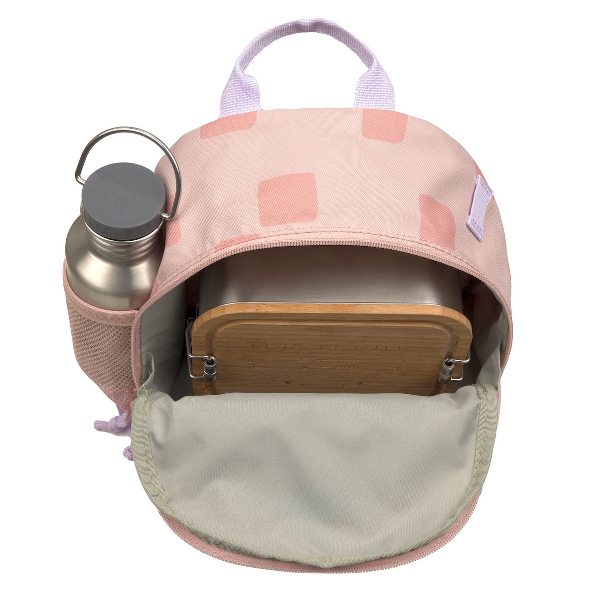 Sac à dos Mini PATTERN PARTY Laessig rose