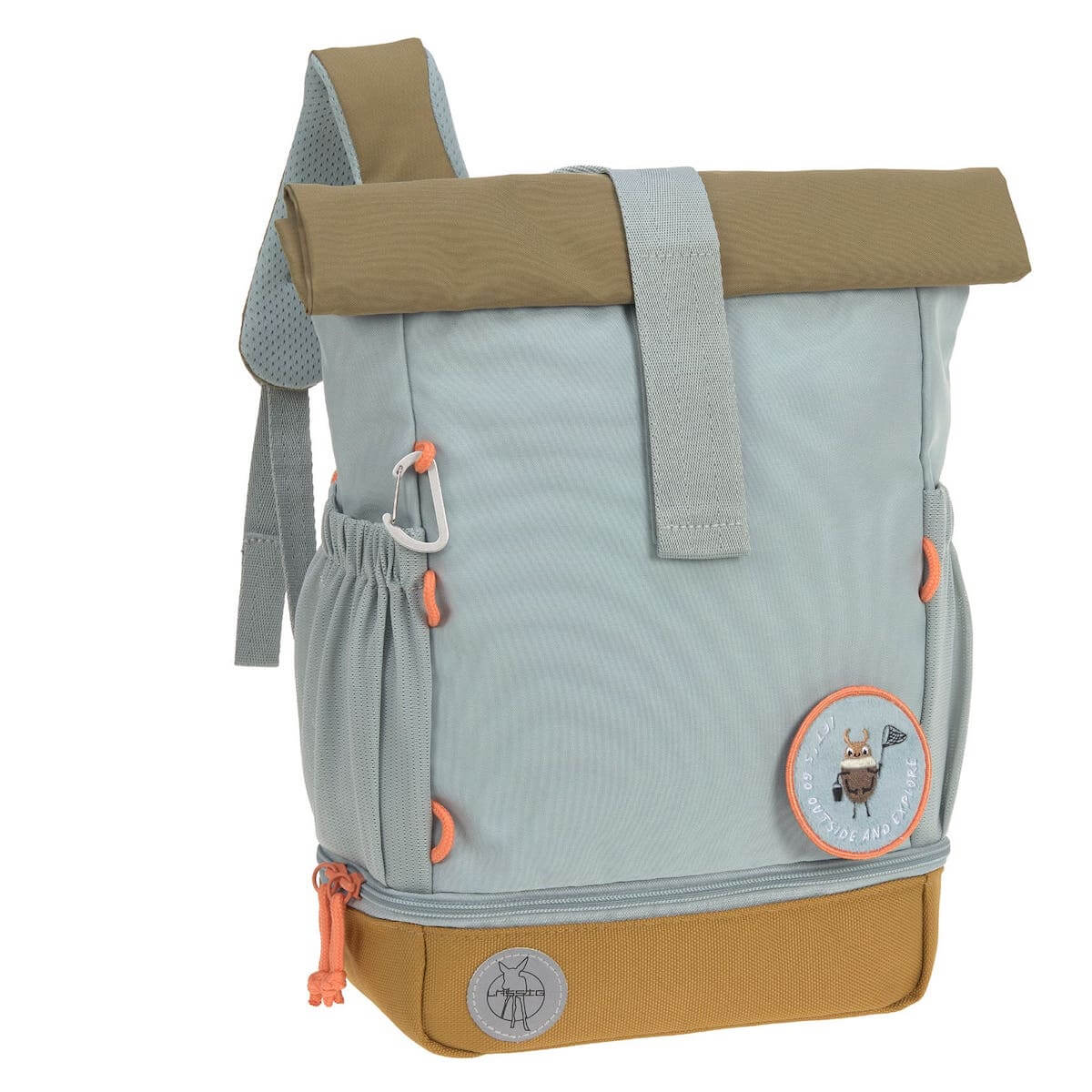 Sac à dos MINI ROLLTOP Laessig light blue