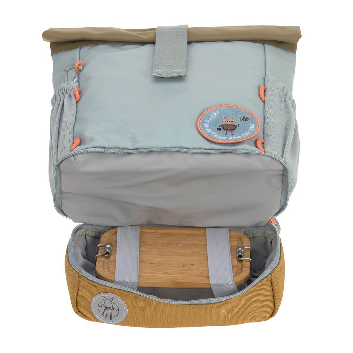 Sac à dos MINI ROLLTOP Laessig light blue