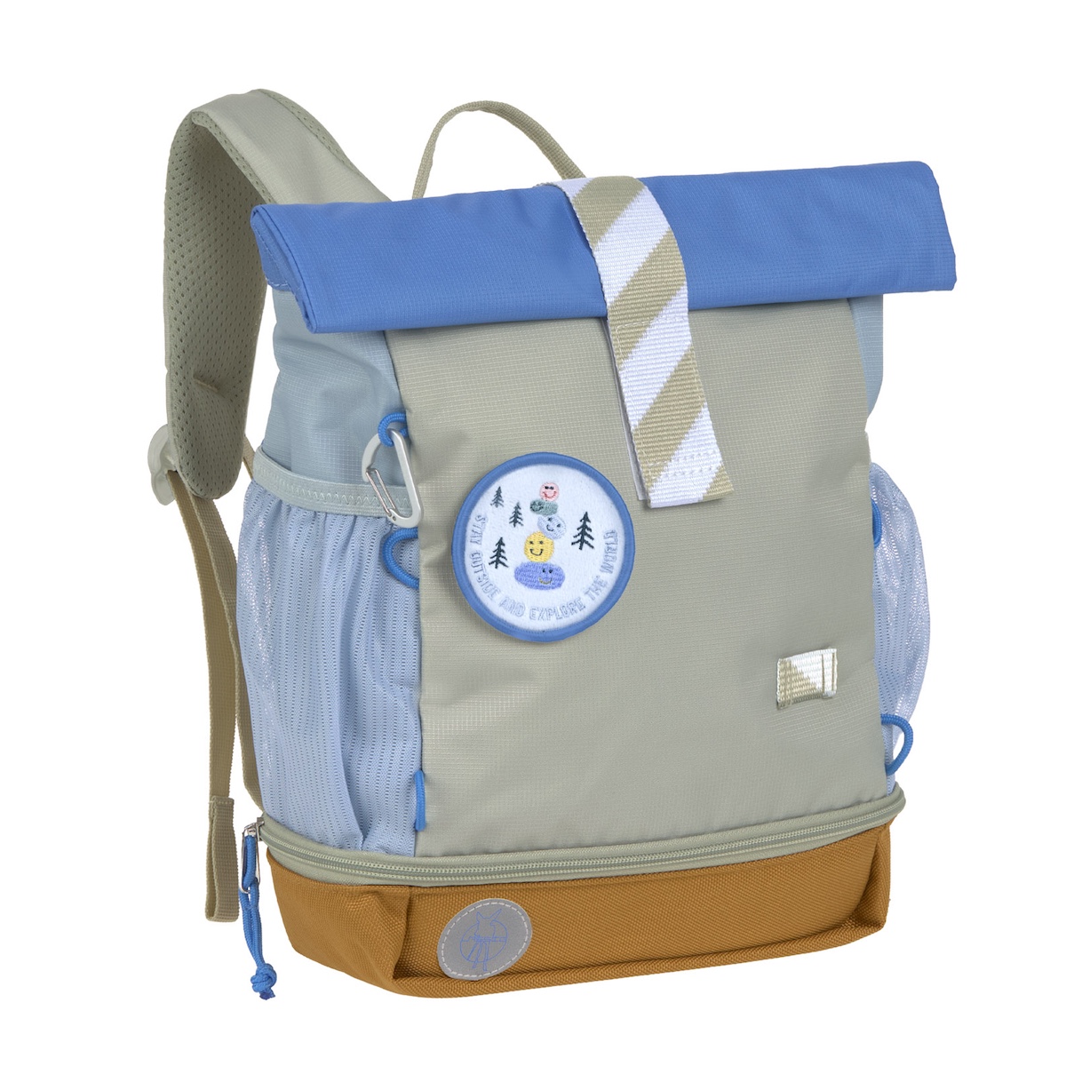 Sac à dos mini Rolltop SUNNY EXPLORER Laessig green blue