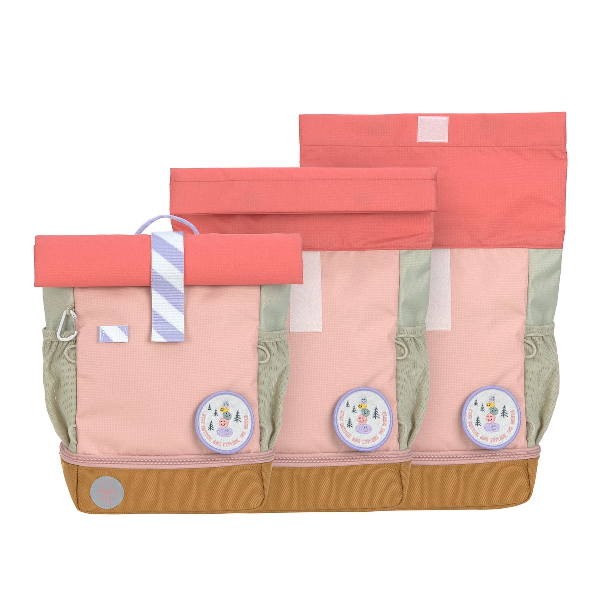 Sac à dos Mini Rolltop SUNNY EXPLORER Laessig rose pink