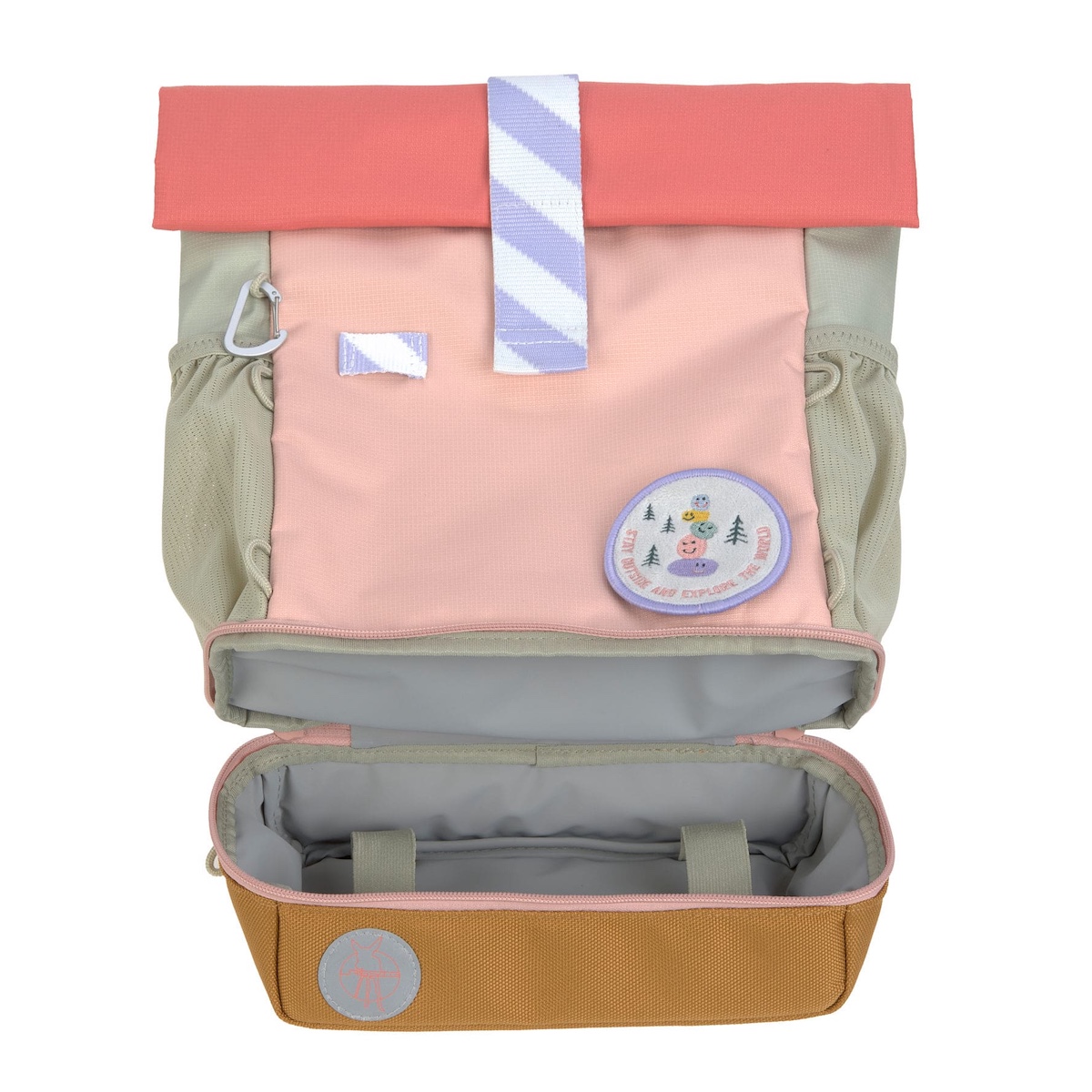 Sac à dos Mini Rolltop SUNNY EXPLORER Laessig rose pink