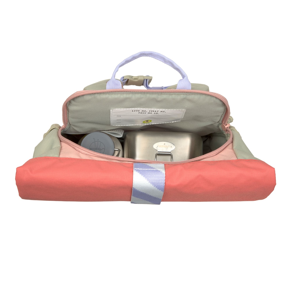 Sac à dos Mini Rolltop SUNNY EXPLORER Laessig rose pink