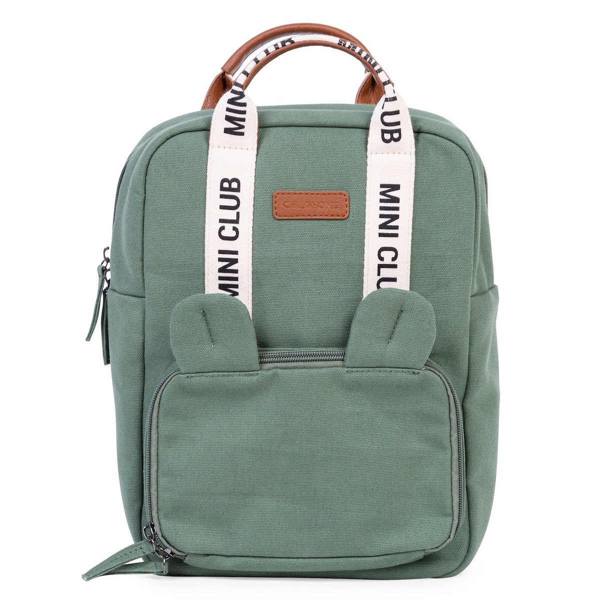 Sac à dos mini SIGNATURE Childhome canvas vert