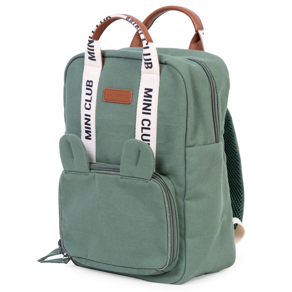 Sac à dos mini SIGNATURE Childhome canvas vert