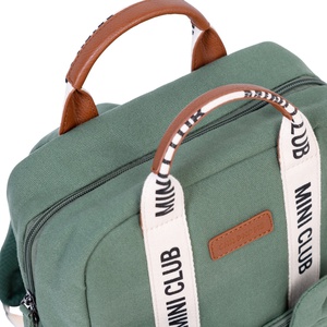 Sac à dos mini SIGNATURE Childhome canvas vert