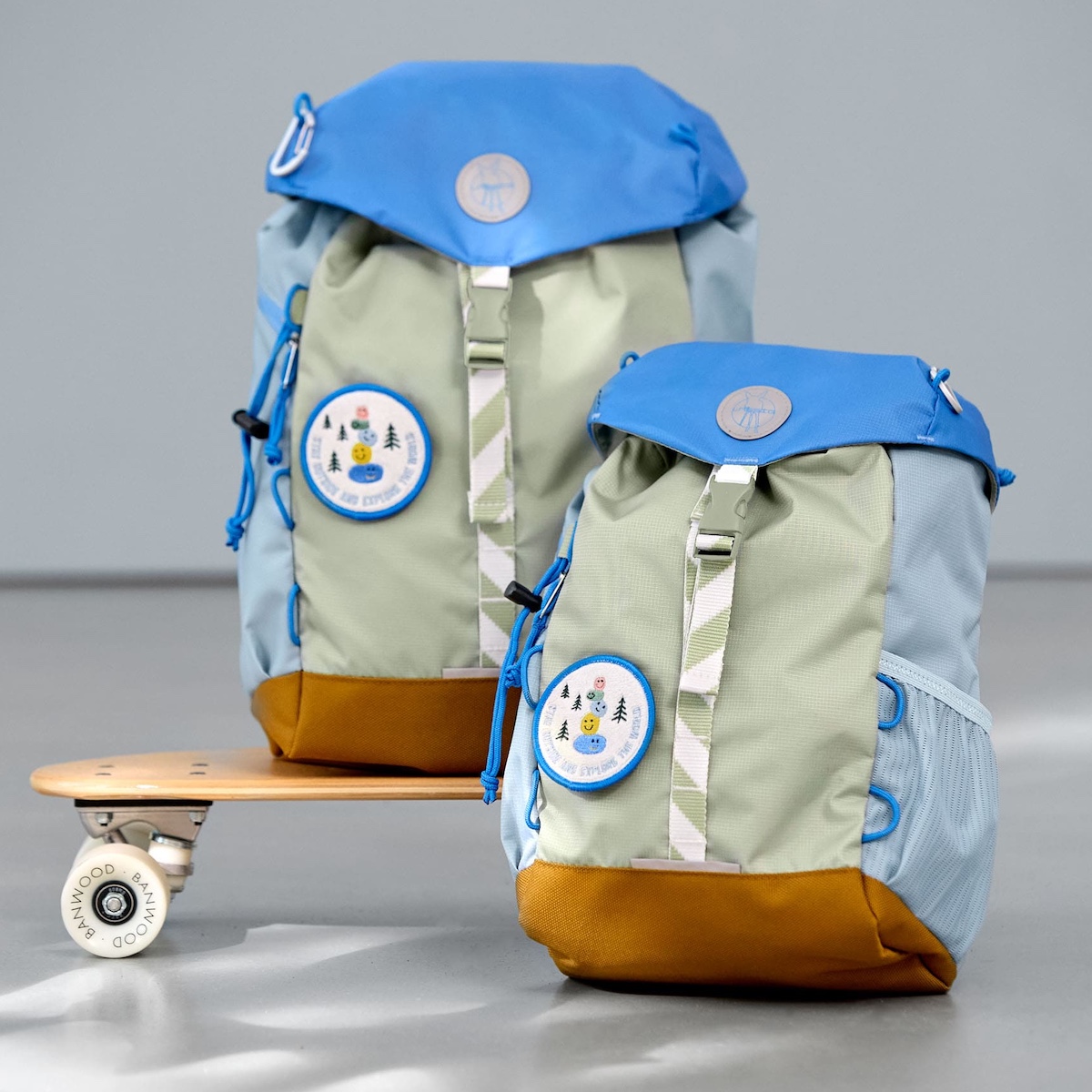 Sac à dos mini SUNNY EXPLORER Laessig green blue