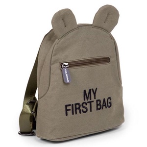 Sac à dos MY FIRST BAG Childhome canvas Kaki