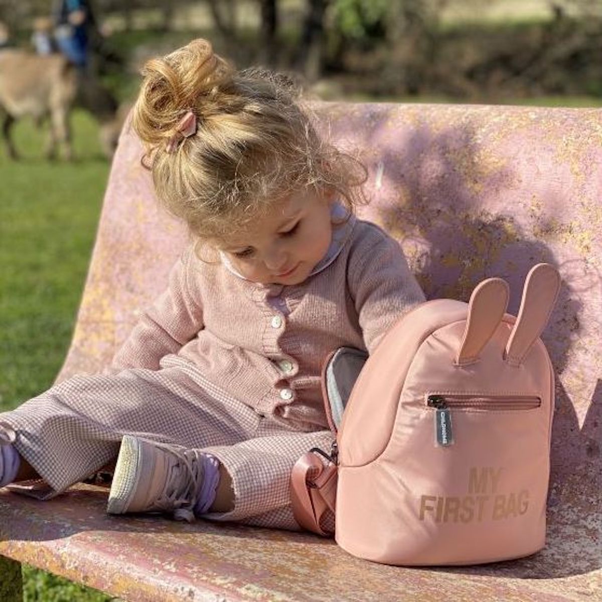 Sac à dos MY FIRST BAG Childhome rosa/cobre
