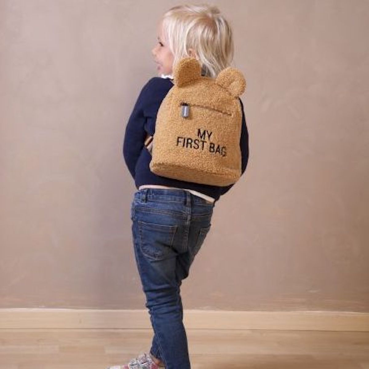 Sac à dos MY FIRST BAG Childhome teddy-brun