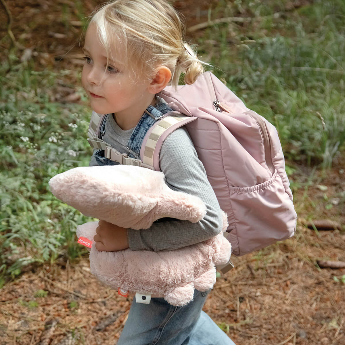 Sac à dos rembourré CROCO Done by Deer rose