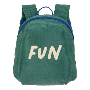 Sac à dos TINY CORD LITTLE GANG Laessig Fun ocean green