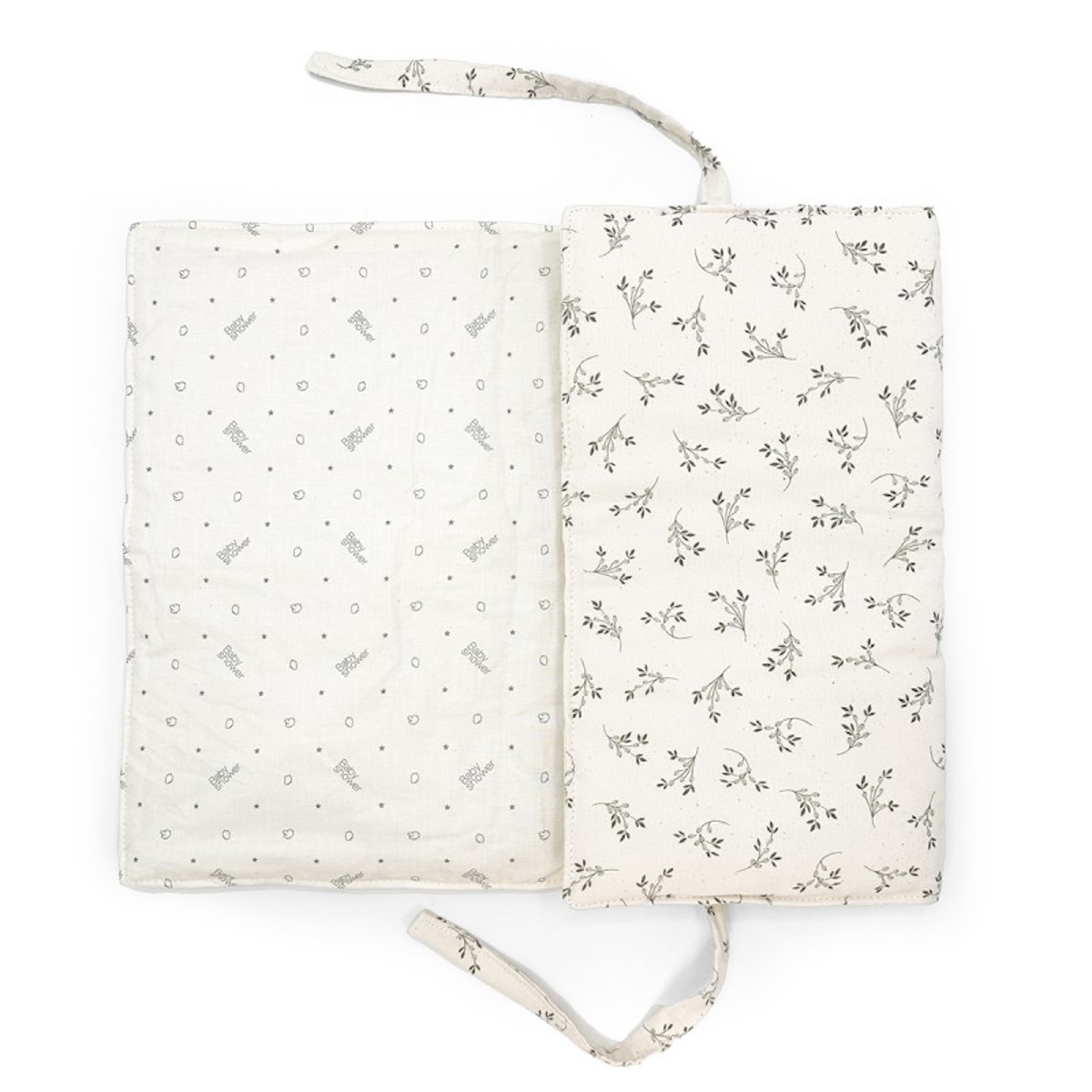 SAC À LANGER AUDREY Babyshower olive bloom canvas