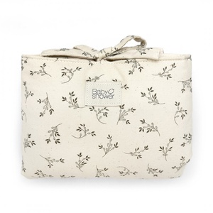 SAC À LANGER AUDREY Babyshower olive bloom canvas