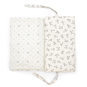 SAC À LANGER AUDREY Babyshower olive bloom canvas