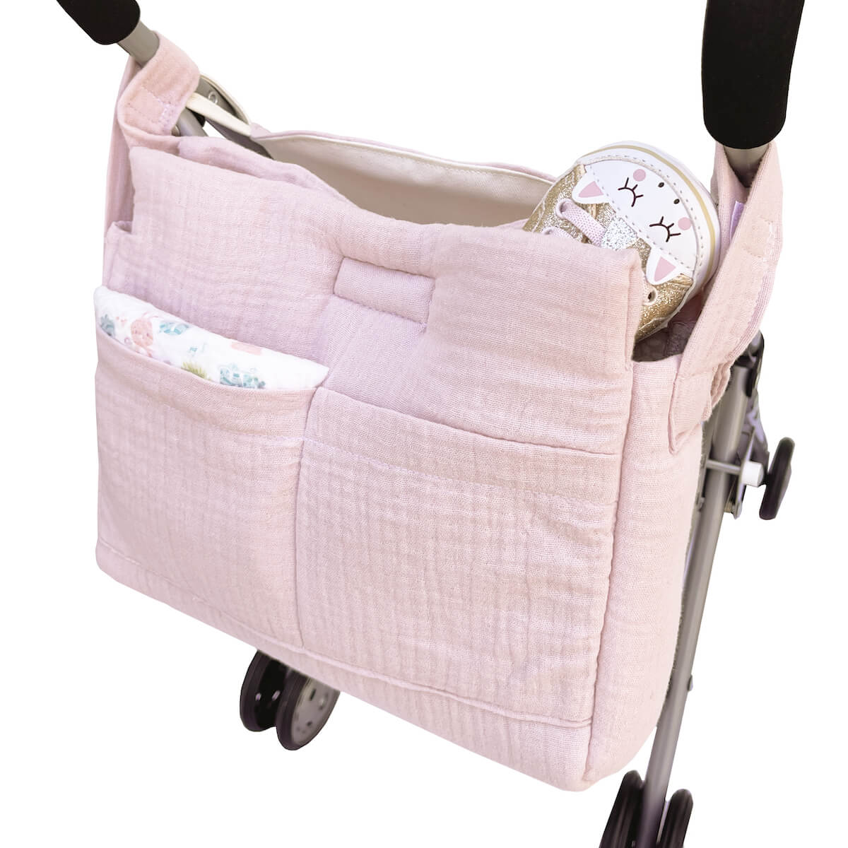 Sac à langer BOBBLE rose