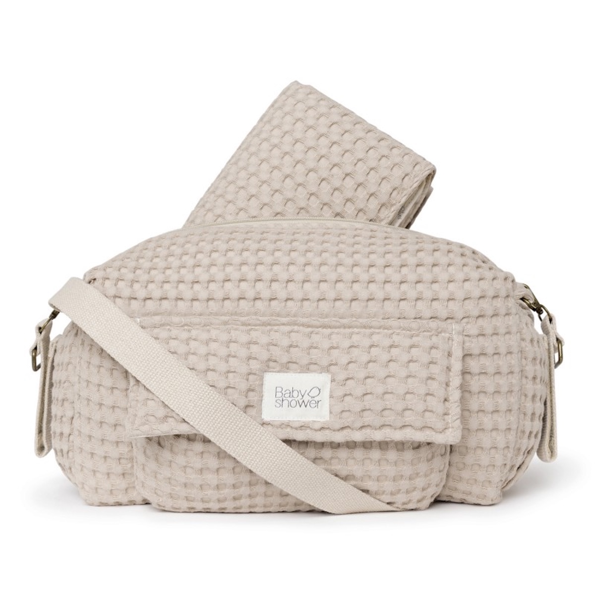 Sac à langer CAMILA Babyshower gofre latte