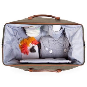 Sac à langer DADY BAG Childhome Canvas Kaki