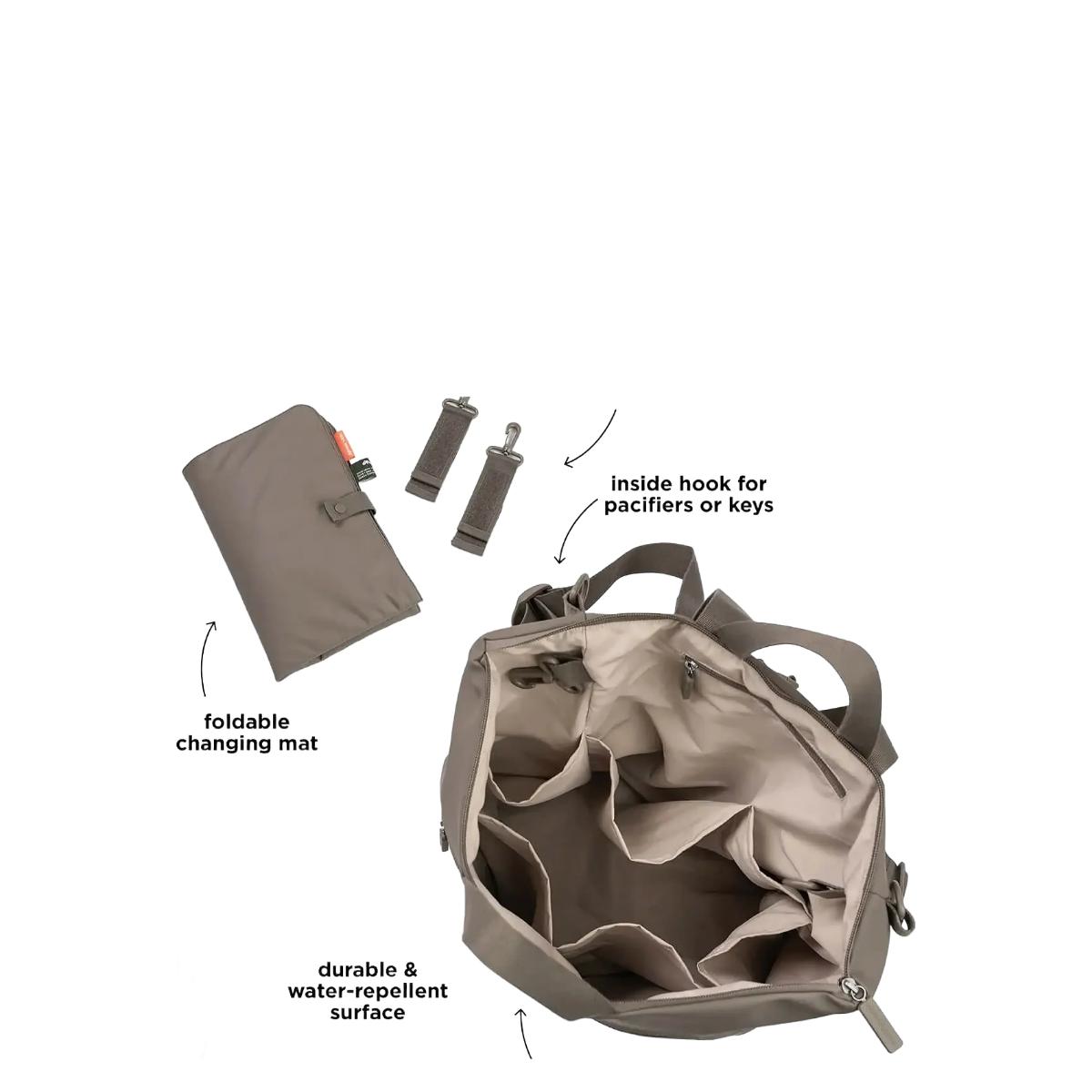 Sac à langer Done by Deer taupe