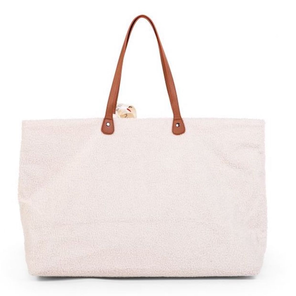 Sac à langer FAMILY BAG Childhome Teddy Ecru