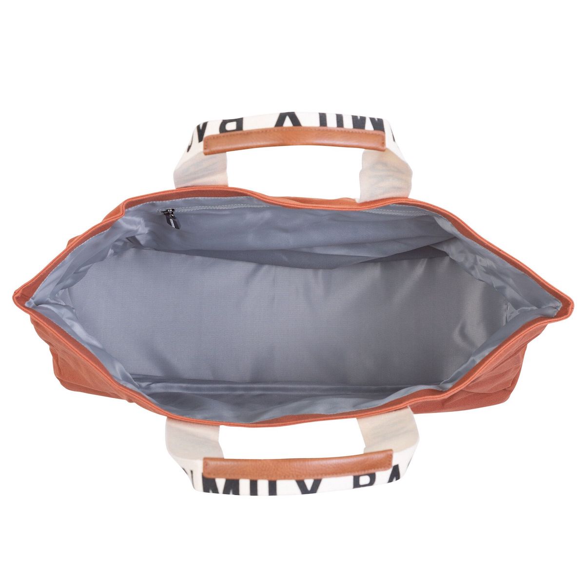 Sac à langer FAMILY BAG SIGNATURE CANVAS Signature Canvas Childhome Terracotta