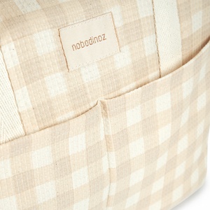 Sac à langer GALA Nobodinoz Ivory Checks
