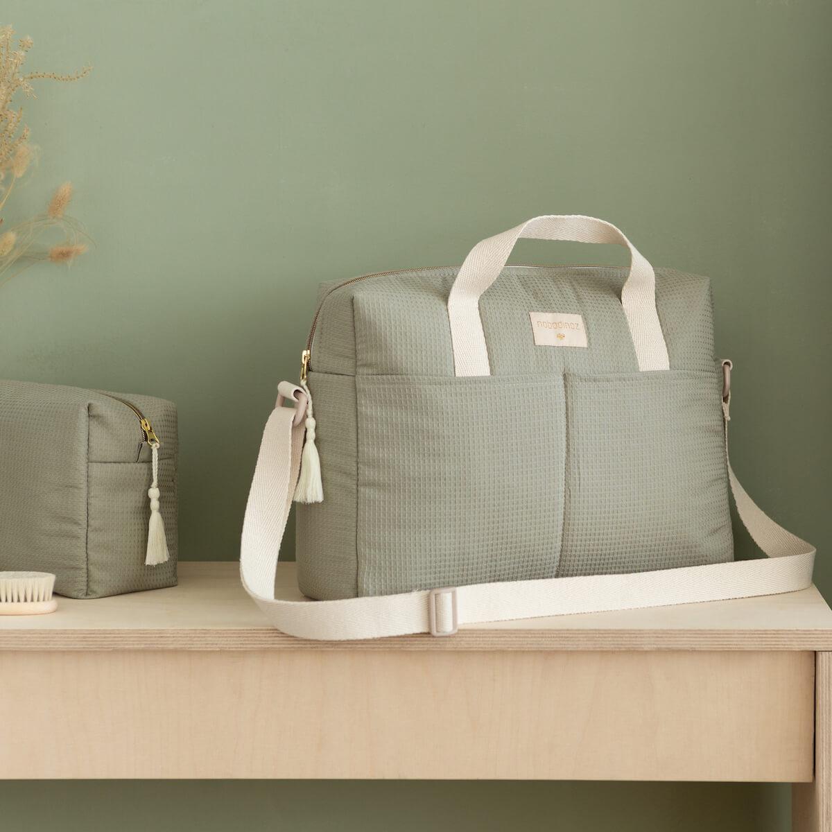 Sac à langer GALA Nobodinoz laurel green