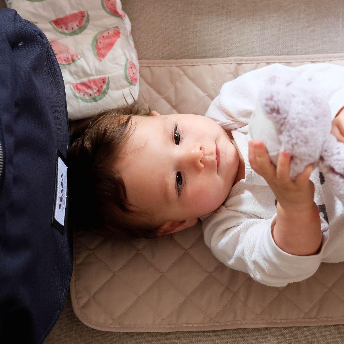 Sac à langer GENÈVE 2 Beaba bleu marine-stripes