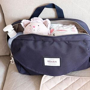Sac à langer GENÈVE 2 Beaba bleu marine-stripes