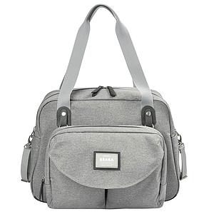 Sac à langer GENÈVE 2 Beaba gris chiné