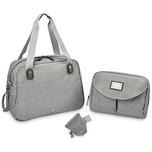 Sac à langer GENÈVE 2 Beaba gris chiné