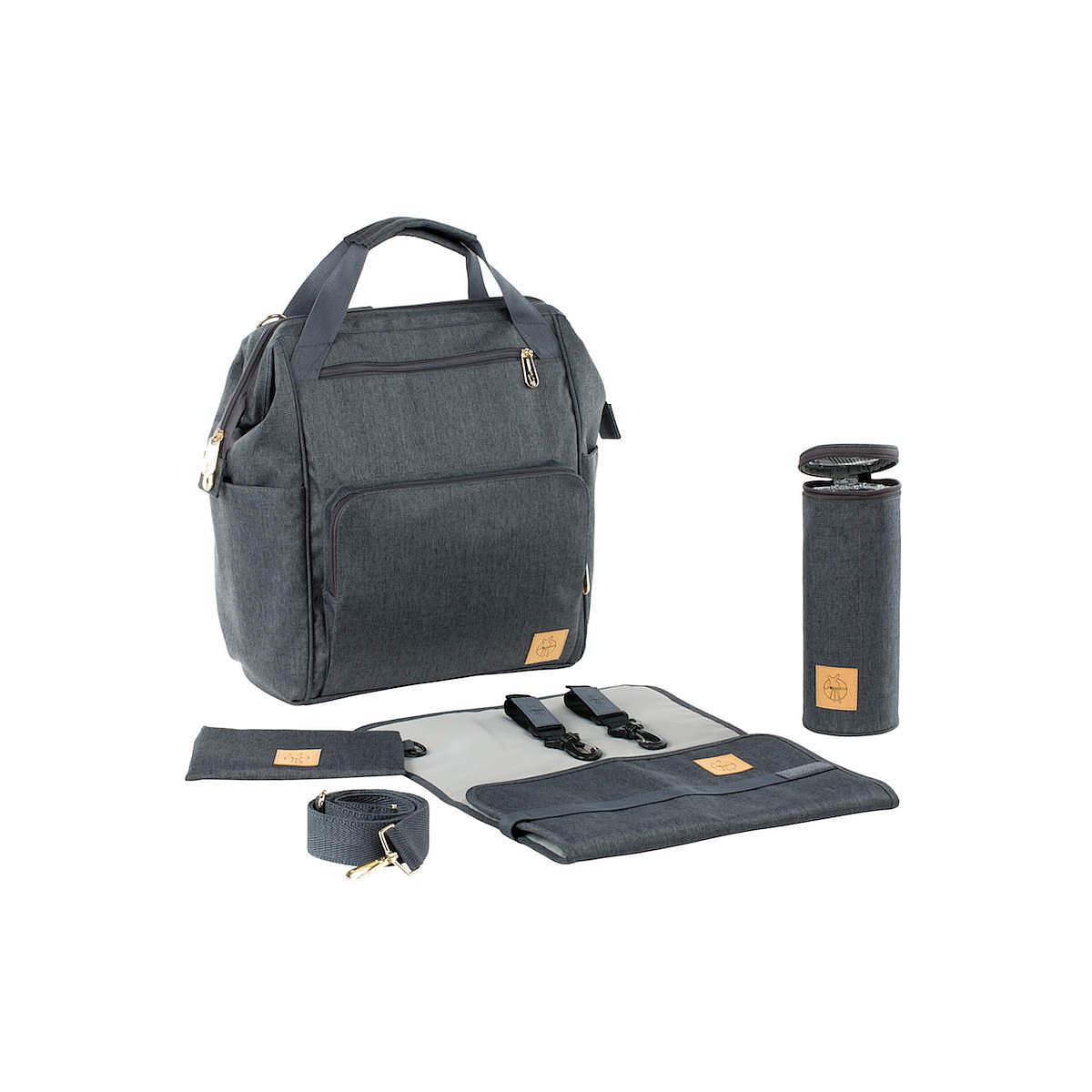 Sac à langer GLAM GOLDIE Laessig anthracite