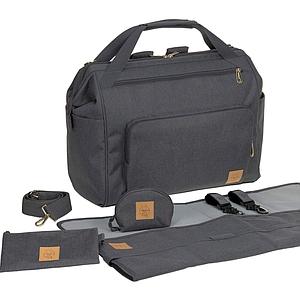 Sac à langer GLAM GOLDIE TWIN Laessig anthracite