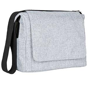 Sac à langer GREEN LABEL MESSENGER Laessig noir mélange