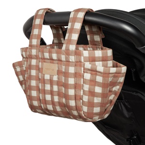 Sac à langer HYDE PARK Nobodinoz Terracotta Checks