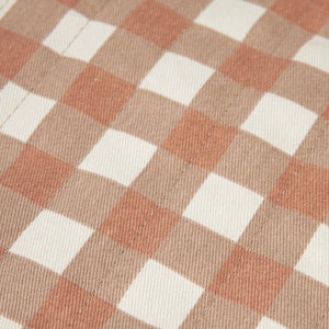 Sac à langer imperméable HYDE PARK Nobodinoz Terracotta Checks