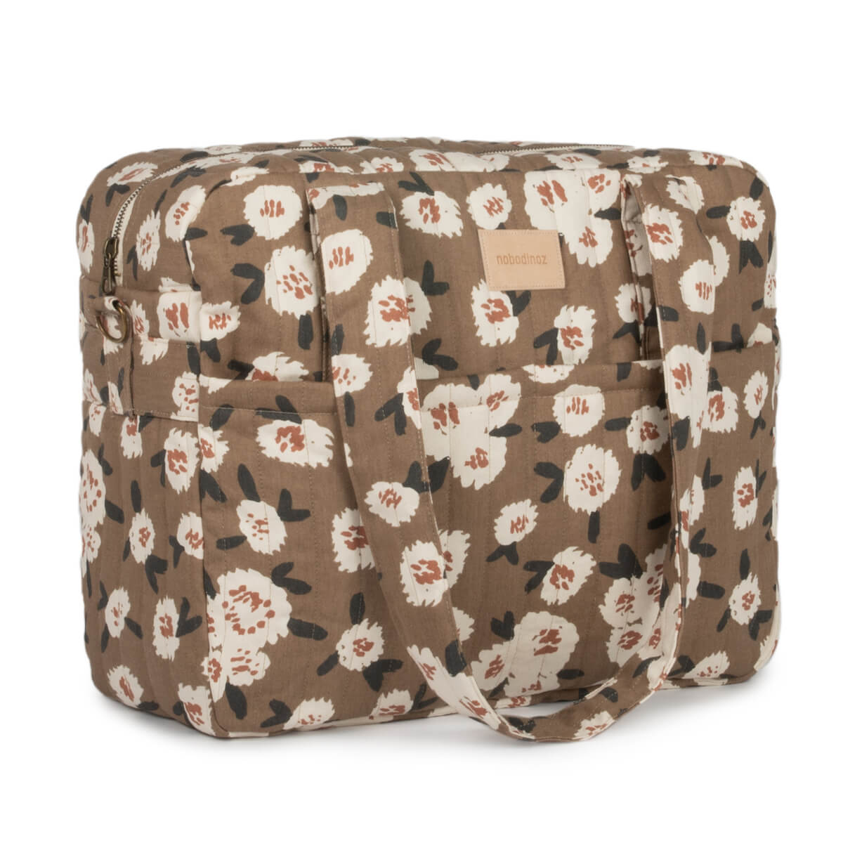 Sac à langer imperméable HYDE PARK Nobosdinoz Camellia