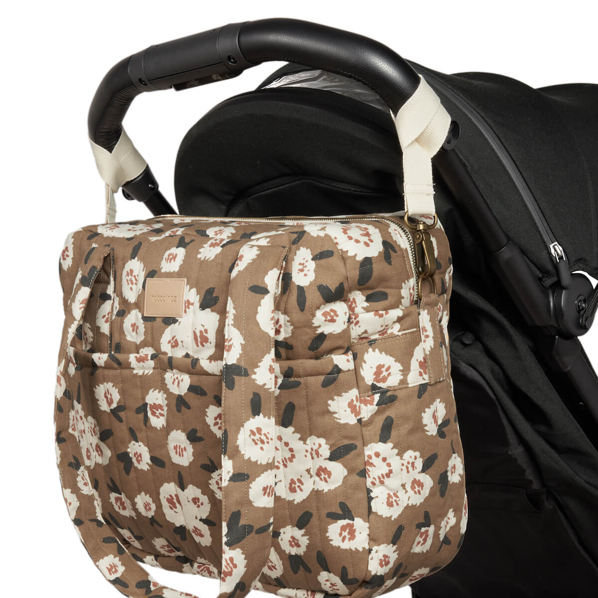Sac à langer imperméable HYDE PARK Nobosdinoz Camellia
