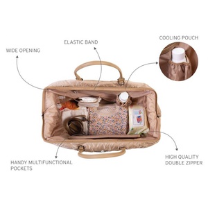 Sac à langer MOMMY BAG Childhome Puffered Beige