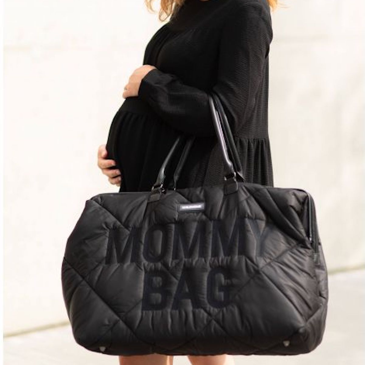 Sac à langer MOMMY BAG Childhome Puffered Black