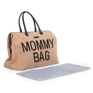 Sac à langer MOMMY BAG Childhome Raffia