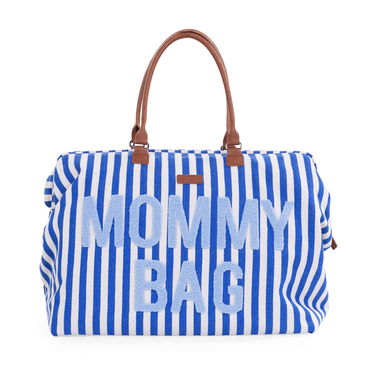 Sac à langer MOMMY BAG RAYURES Childhome Azul