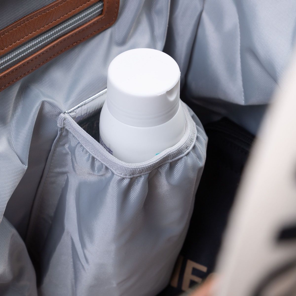 Sac à langer MOMMY BAG SIGNATURE CANVAS Childhome Negro