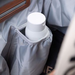 Sac à langer MOMMY BAG SIGNATURE CANVAS Childhome Negro