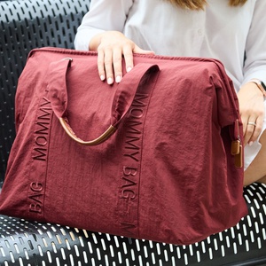 Sac à langer  MOMMY BAG SIGNATURE URBAN Childhome burdeos