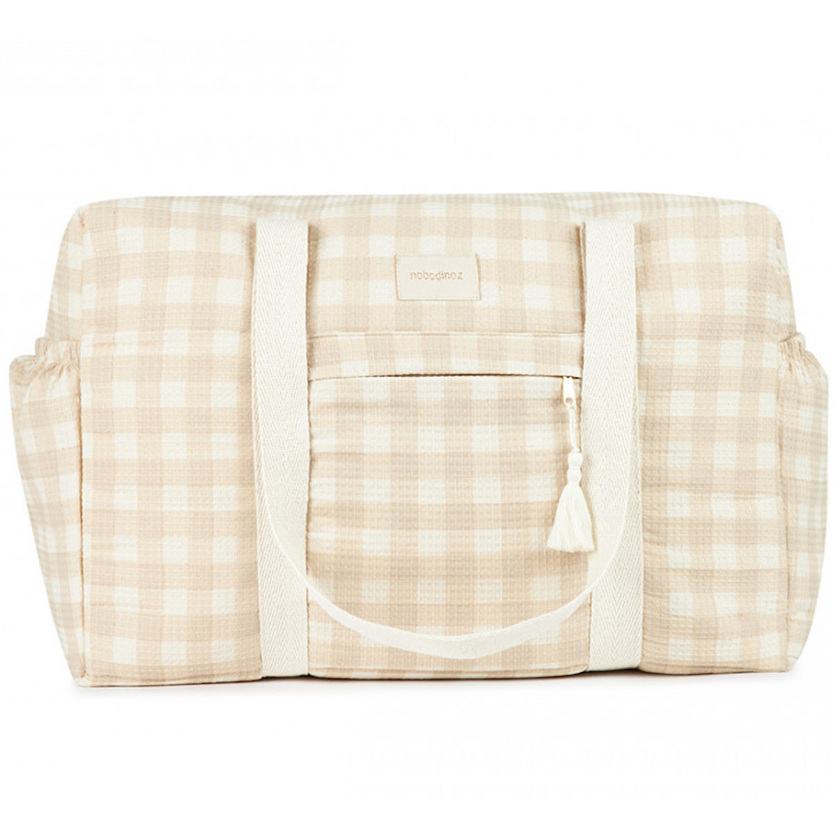 Sac à langer OPERA Nobodinoz Ivory Checks
